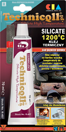 Klej termiczny 70ml 1200'C wysokotemperaturowy Technicqll